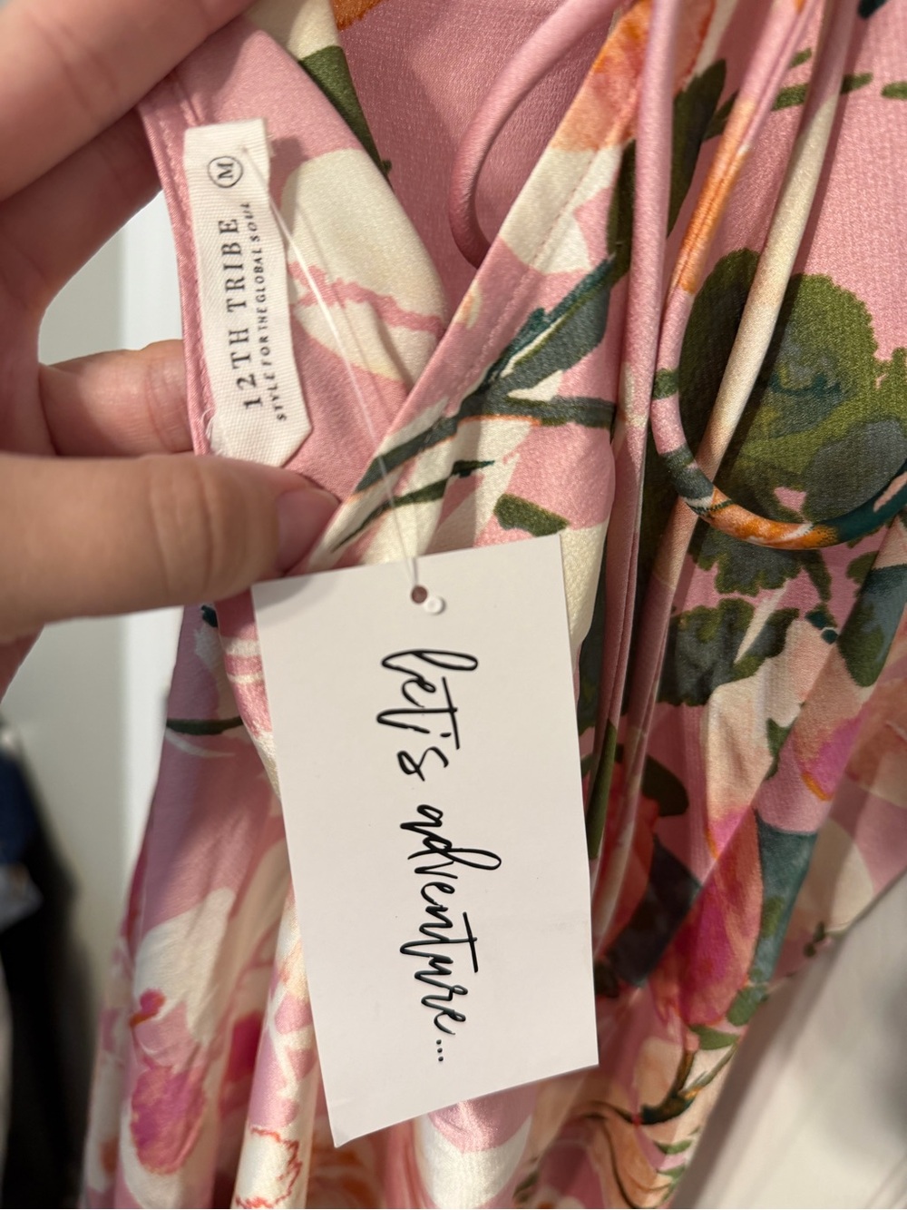 12th Tribe Natalia Floral Dress - Picture 6 of 7